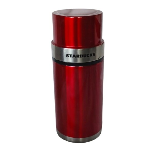 Starbucks RARE 2006 Red Stainless Steel 17 Oz. Thermos - Picture 1 of 14